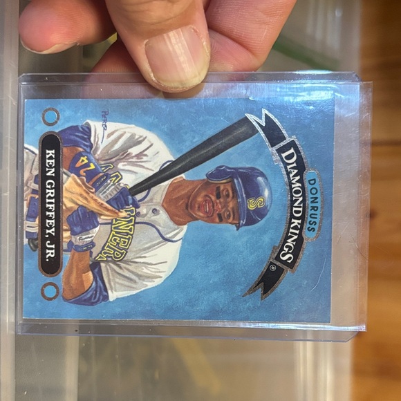 1990’s Ken Griffey Jr. Donruss Diamond Kings Baseball Card - Picture 1 of 2